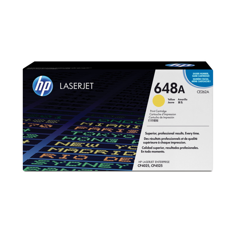 HP 648A Yellow Original LaserJet Toner Cartridge HP 648A Yellow Original LaserJet Toner Cartridge