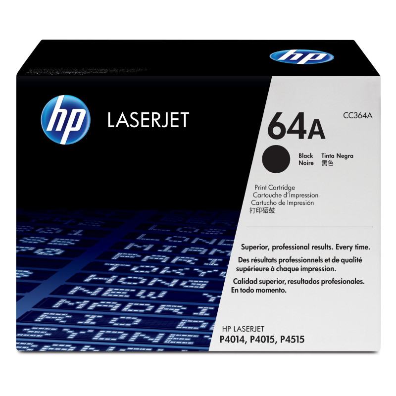 HP 64A Black Original LaserJet Toner Cartridge HP 64A Black Original LaserJet Toner Cartridge
