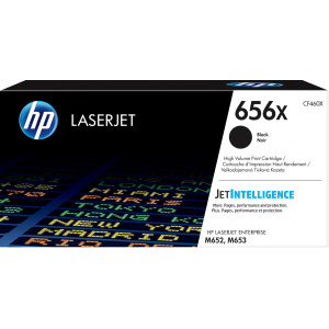 HP 656X Black LaserJet Toner Cartridge 27 Pages