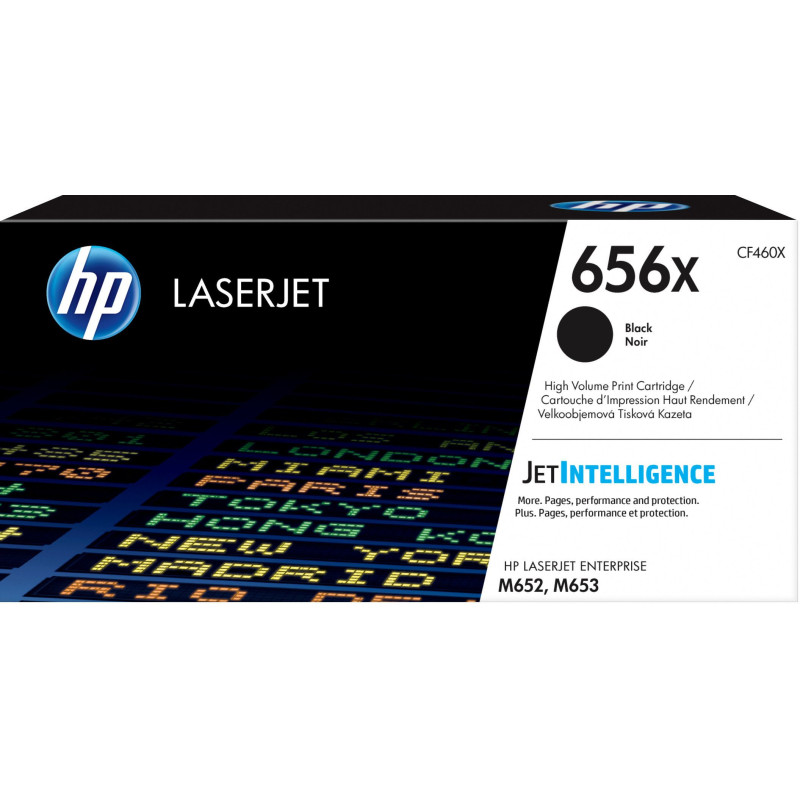 HP 656X Black LaserJet Toner Cartridge 27 Pages HP 656X Black LaserJet Toner Cartridge 27 Pages