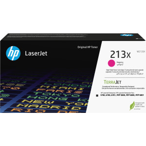 HP 213X High Yield Magenta Original LaserJet Toner Cartridge 6000 pages