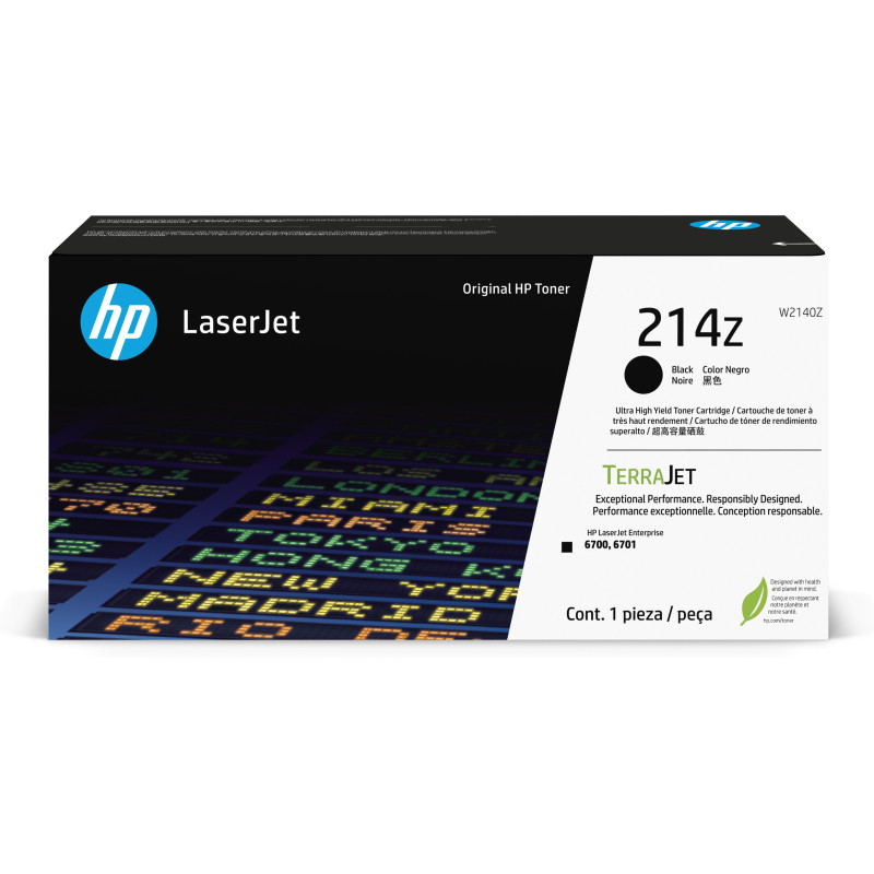 HP 214Z Ultra High Yield Black Original LaserJet Toner Cartridge 31000 pages HP 214Z Ultra High Yield Black Original LaserJet Toner Cartridge 31000 pages