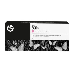 HP 831C 775-ml Light Magenta Latex Ink Cartridge