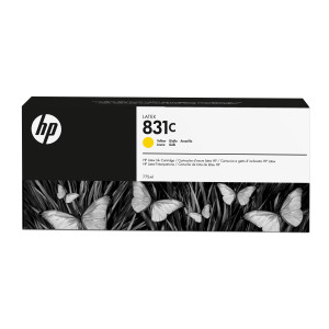 HP 831C 775-ml Yellow Latex Ink Cartridge