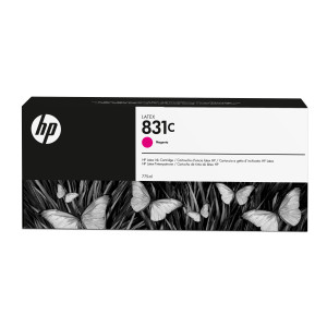 HP 831C 775-ml Magenta Latex Ink Cartridge