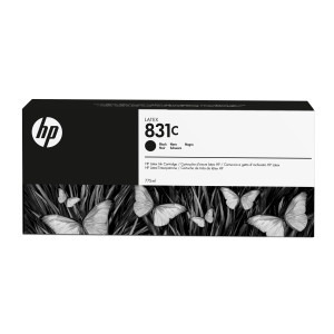 HP 831C 775-ml Black Latex Ink Cartridge