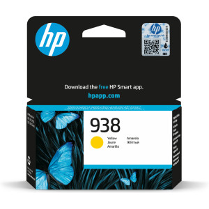 HP 938 Yellow Original Ink Cartridge 800 Pages