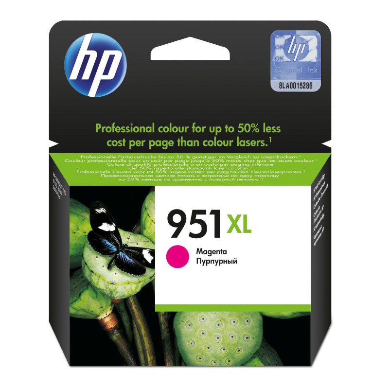 HP 951XL High Yield Magenta Original Ink Cartridge HP 951XL High Yield Magenta Original Ink Cartridge