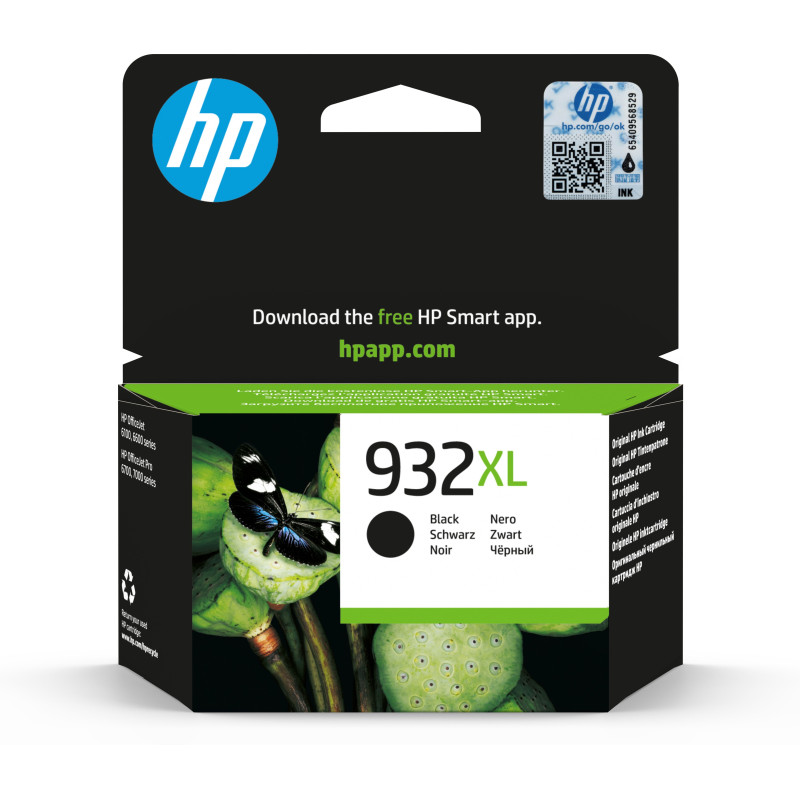 HP 932XL High Yield Black Original Ink Cartridge HP 932XL High Yield Black Original Ink Cartridge