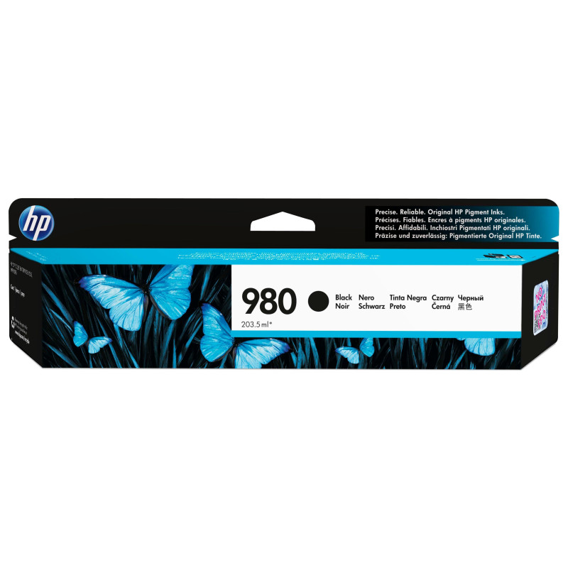 HP 980 Black Original Ink Cartridge HP 980 Black Original Ink Cartridge
