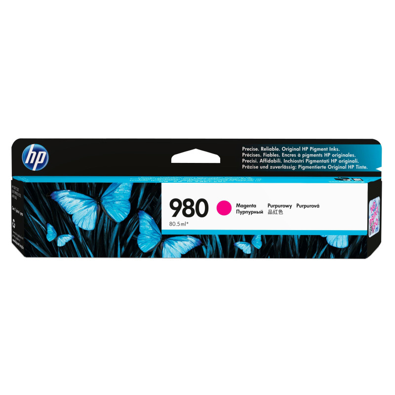HP 980 Magenta Original Ink Cartridge HP 980 Magenta Original Ink Cartridge