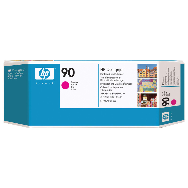 HP 90 Magenta DesignJet Printhead and Printhead Cleaner HP 90 Magenta DesignJet Printhead and Printhead Cleaner
