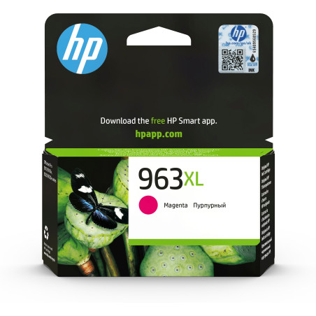 HP 963XL High Yield Magenta Original Ink Cartridge Pour OJ 9010/9013/9020