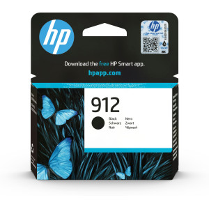 HP 912 Black Original Ink Cartridge Pour OJ 8023