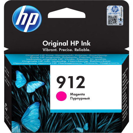 HP 912 Magenta Original Ink Cartridge Pour OJ 8023