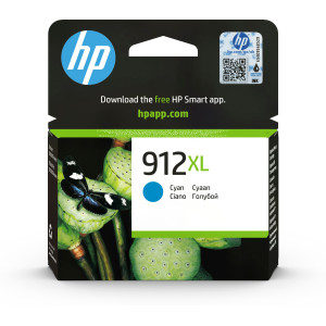 HP 912XL High Yield Cyan Original Ink Cartridge Pour OJ 8023