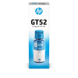 HP GT52 Cyan Original Ink Bottle