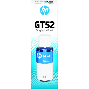 HP GT52 Cyan Original Ink Bottle