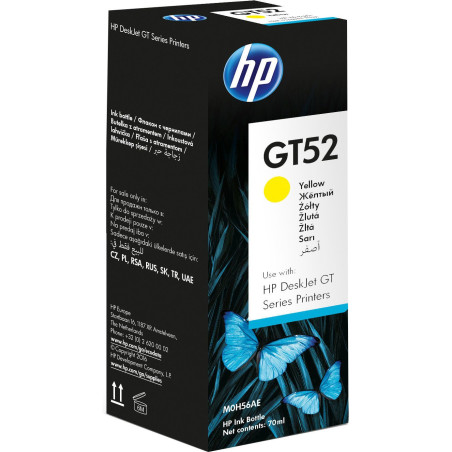 HP GT52 Yellow Original Ink Bottle