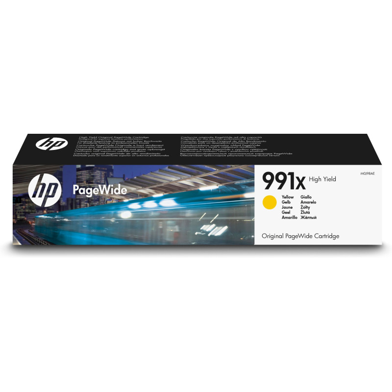 HP 991X High Yield Yellow Original PageWide Cartridge HP 991X High Yield Yellow Original PageWide Cartridge