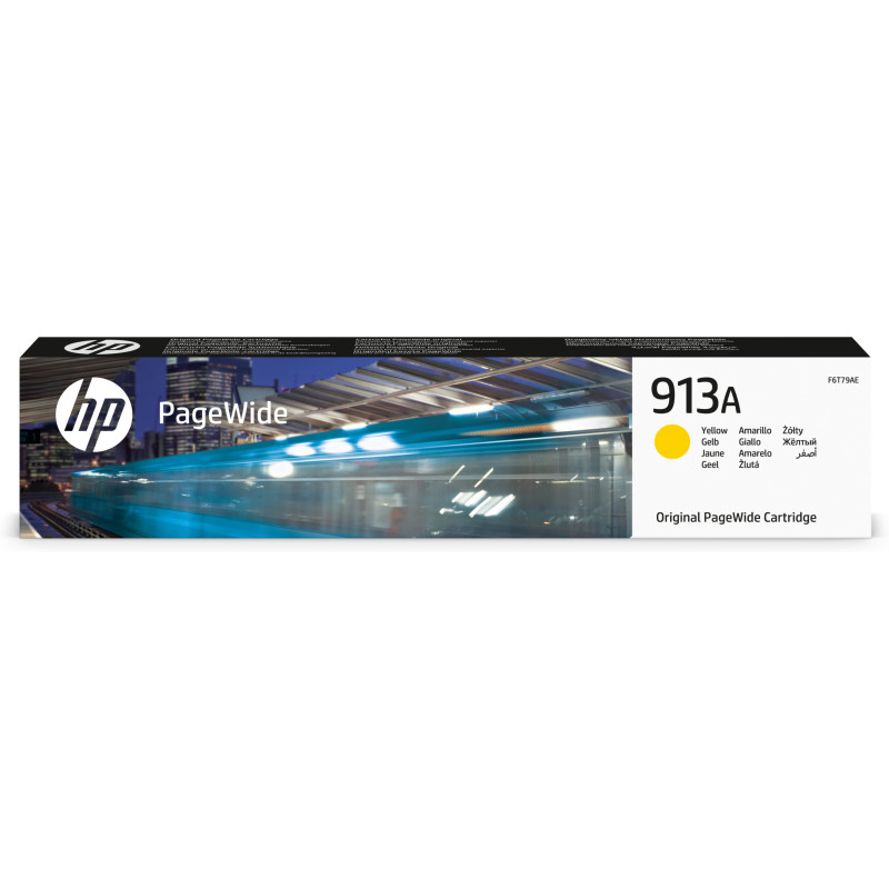 HP 913A Yellow Original PageWide Cartridge HP 913A Yellow Original PageWide Cartridge