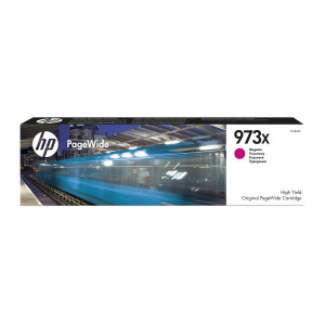 HP 973X High Yield Magenta Original PageWide Cartridge