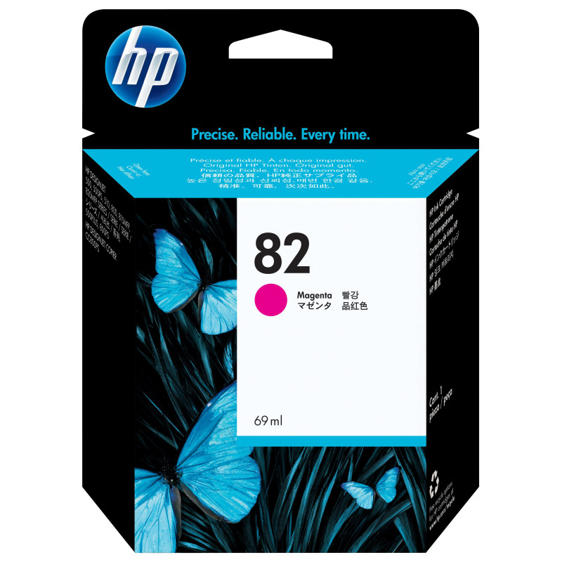 HP 82 69-ml Magenta DesignJet Ink Cartridge HP 82 69-ml Magenta DesignJet Ink Cartridge