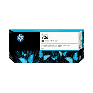 HP 726 300-ml Matte Black DesignJet Ink Cartridge