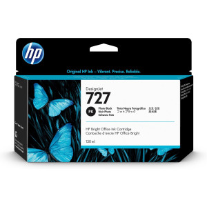HP 727 130-ml Photo Black DesignJet Ink Cartridge