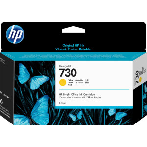 HP 730 130-ml Yellow DesignJet Ink Cartridge