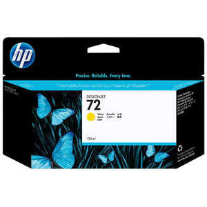 HP 72 130-ml Yellow DesignJet Ink Cartridge