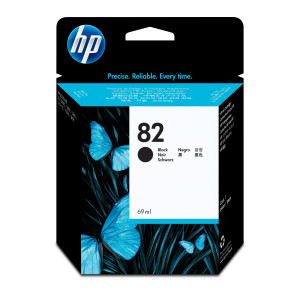 HP 82 69-ml Black DesignJet Ink Cartridge