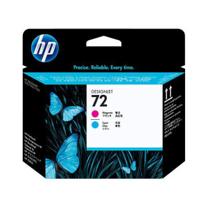 HP 72 Magenta and Cyan DesignJet Printhead