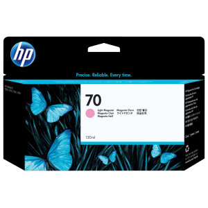 HP 70 130-ml Light Magenta DesignJet Ink Cartridge