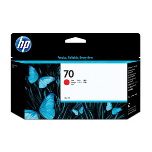HP 70 130-ml Red DesignJet Ink Cartridge