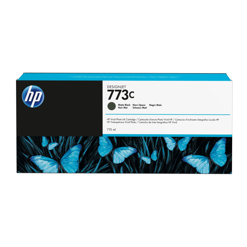 HP 773C 775-ml Matte Black DesignJet Ink Cartridge HP 773C 775-ml Matte Black DesignJet Ink Cartridge