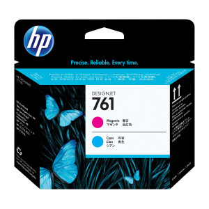 HP 761 Magenta/Cyan DesignJet Printhead