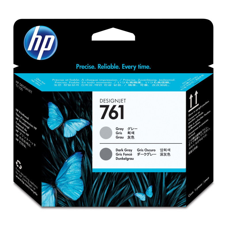 HP 761 Gray/Dark Gray DesignJet Printhead HP 761 Gray/Dark Gray DesignJet Printhead