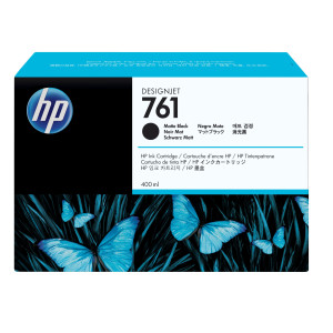 HP 761 400-ml Matte Black DesignJet Ink Cartridge