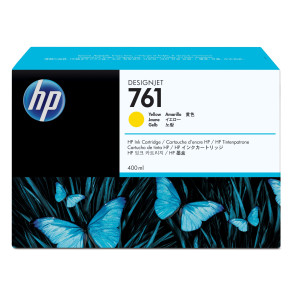 HP 761 400-ml Yellow DesignJet Ink Cartridge