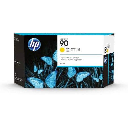 HP 90 400-ml Yellow DesignJet Ink Cartridge