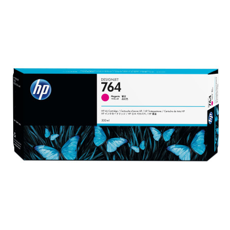 HP 764 300-ml Magenta DesignJet Ink Cartridge