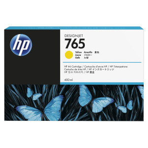 HP 765 400-ml Yellow DesignJet Ink Cartridge
