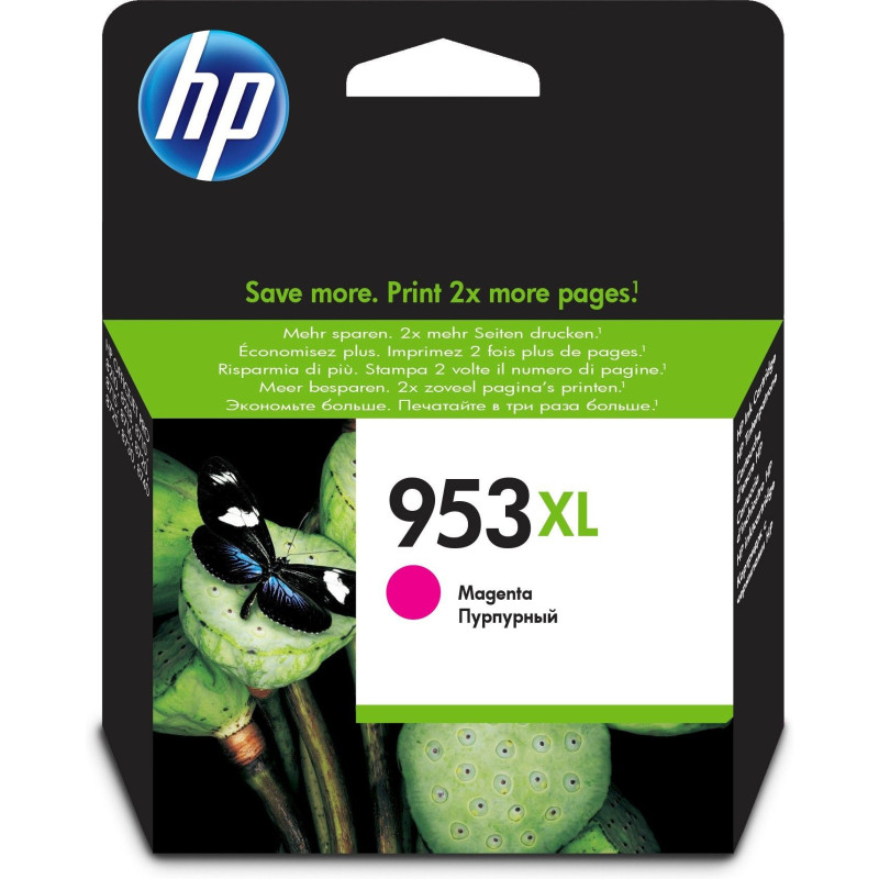 HP 953XL cartouche d'encre magenta grande capacité conçue par HP 953XL cartouche d'encre magenta grande capacité conçue par