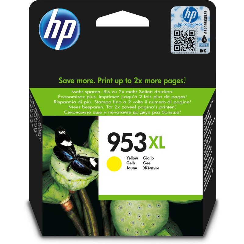 HP 953XL cartouche d'encre jaune grande capacité conçue par HP 953XL cartouche d'encre jaune grande capacité conçue par
