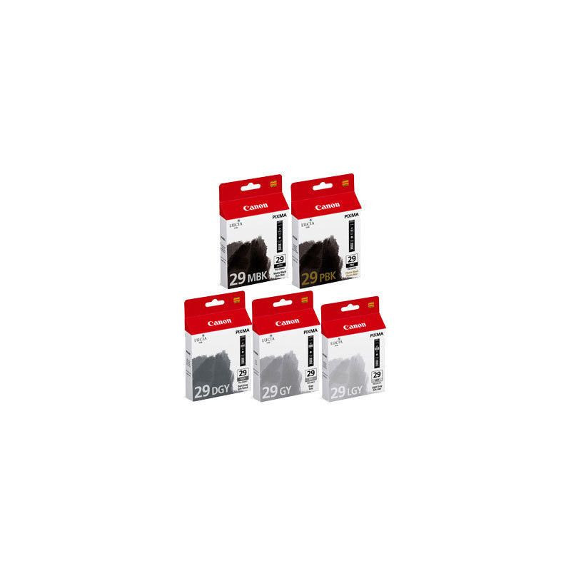 PGI-29 MBK/PBK/DGY/GY/LGY Multi PGI-29 MBK/PBK/DGY/GY/LGY Multi