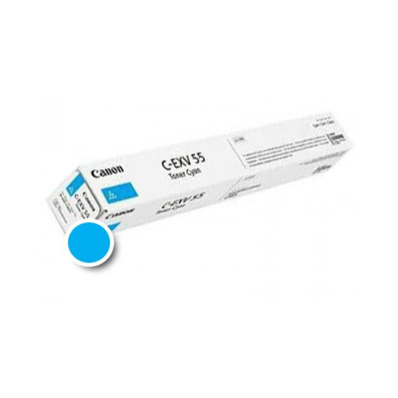 Canon Toner Cyan pour CXX6i/ CXX6i III (C-EXV 55TONER C EUR)- Yield:18,000 pages