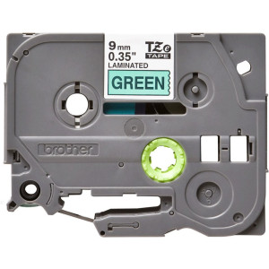 BROTHER Ruban Noir - Vert 9mm