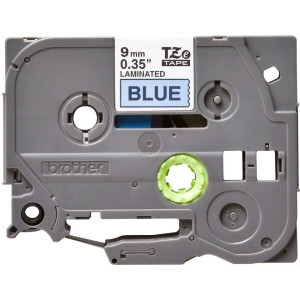 BROTHER Ruban Noir - Bleu 9mm