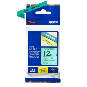BROTHER Ruban Noir - Vert 12mm
